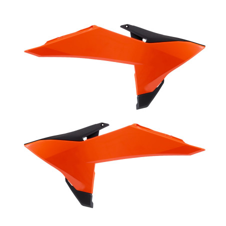 POLISPORT OSŁONY CHŁODNICY (KOMPLET) KTM SX/SXF/XC/XC-F 125/150/250/350/450 '25-'26  EXC/EXC-F/XC-W 125/150/250/350/450 '26 KOLO
