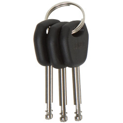 AUVRAY zestaw łańcuch z kłódką XTREM MINI - długość 100cm, średnica 13,5mm (klasa S.R.A.)