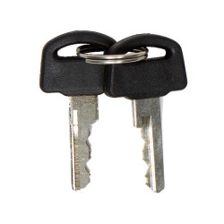 AUVRAY stalowa linka z zamkiem - długość 65cm, średnica 5mm