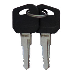 AUVRAY URBA linka spiralna z uchwytem i zamkiem - długość 150cm, średnica 8mm