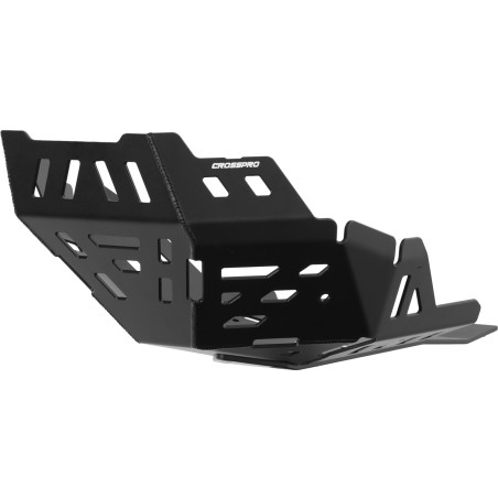 CROSSPRO NOWOŚĆ OSŁONA SILNIKA ALUMINIUM YAMAHA XTZ 690 TENERE 700 (EURO 5) '21-'24 KOLOR CZARNY MAT (KOMPATYBILNA ZE STOPKĄ CEN