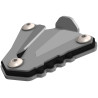 CROSSPRO NOWOŚĆ POSZERZENIE STOPKI BOCZNEJ BMW F 900 GS '25- KOLOR SREBRNY/CZARNY