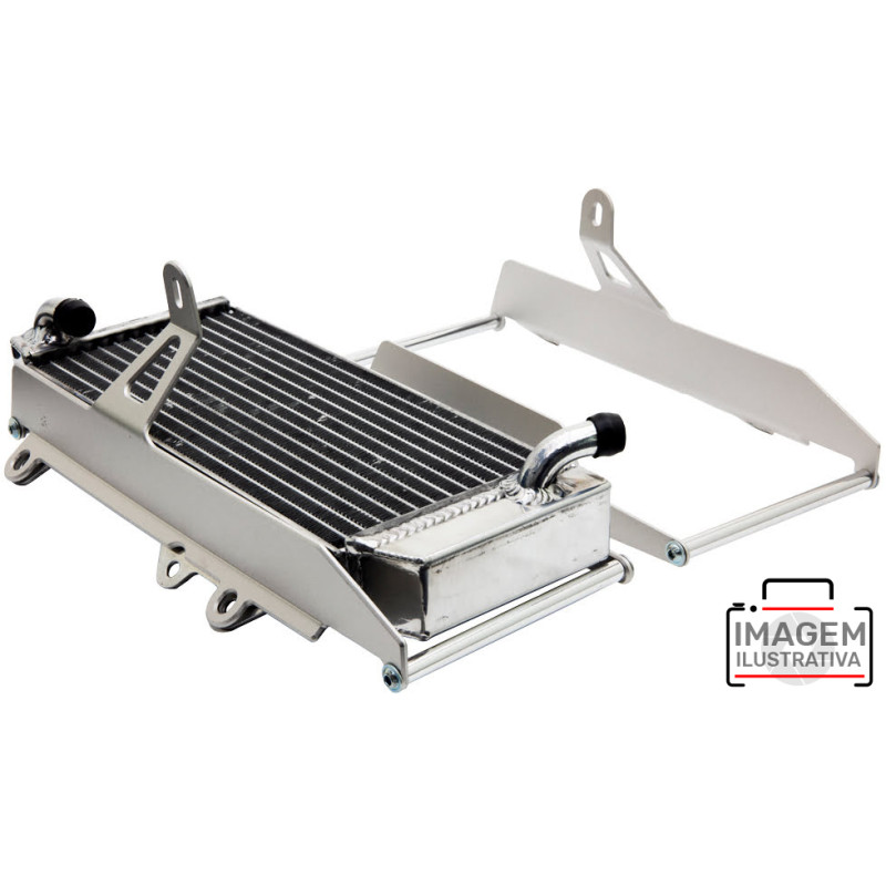 CROSSPRO OSŁONY CHŁODNICY ALUMINIOWE MODEL LIGHT (DO MOTOCYKLA Z WENTYLATOREM) KTM EXC/EXCF/SX/SXF 23-, GASGAS MC/EC/EX 24-, HUS