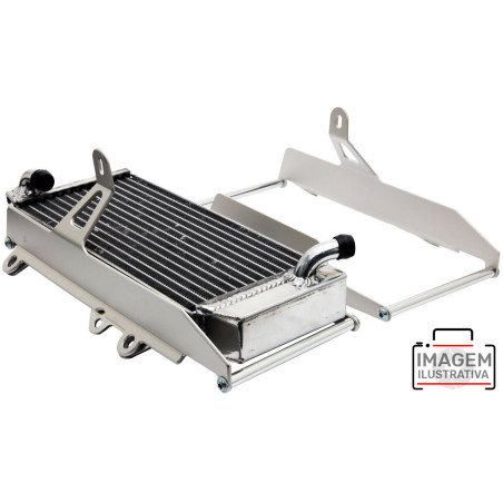 CROSSPRO OSŁONY CHŁODNICY ALUMINIOWE MODEL LIGHT (DO MOTOCYKLA Z WENTYLATOREM) KTM EXC/EXCF/SX/SXF 23-, GASGAS MC/EC/EX 24-, HUS