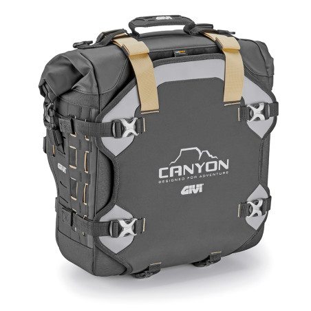 GIVI SAKWA WODOSZCZELNA OFF-ROAD / ENDURO (1X25LT) WPINANA W STELAŻ PLOS_CAM, ZAPINANE NA KLUCZ (MOCOWANIE TYPU MONOKEY CAM SIDE