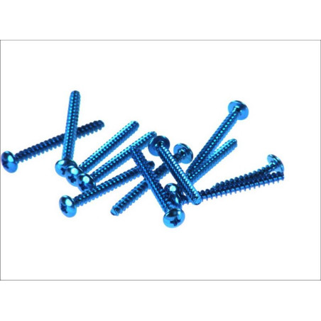 V PARTS (VICMA) ZESTAW ŚRUB OWIEWKI M5X50 (12SZT.) KOLOR NIEBIESKI (RC550AZ)
