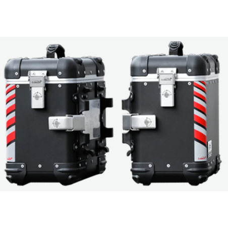 LOBOO TIBET Kufry boczne czarne 35+28L (10.5.03351.010.11)