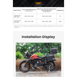 LOBOO TIBET Kufry boczne czarne 35+28L (10.5.03351.010.11)