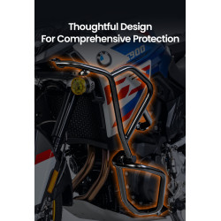 LOBOO Gmole górne BMW F900GS (2024-) czarne