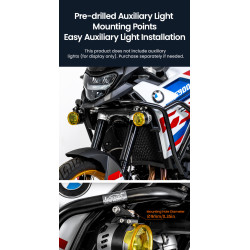 LOBOO Gmole dolne BMW F900GS (2024-) czarne