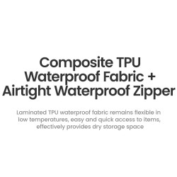 LOBOO Torba ALPS TPU 18L, IPX7, Molle, czarna