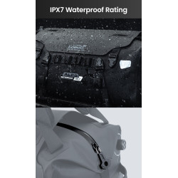 LOBOO Torba ALPS TPU 18L, IPX7, Molle, czarna