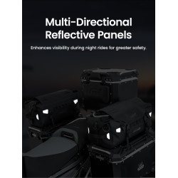 LOBOO Torba ALPS TPU 18L, IPX7, Molle, czarna