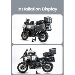 LOBOO Torba ALPS TPU 18L, IPX7, Molle, czarna