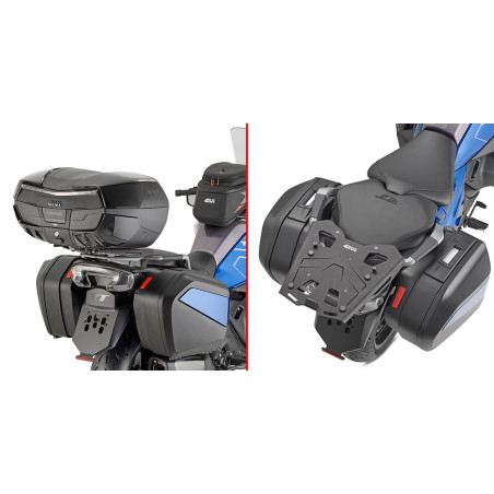 GIVI STELAŻ KUFRA CENTRALNEGO Z ALUMINIOWĄ PŁYTĄ MONOKEY - BMW R 1300 (26)