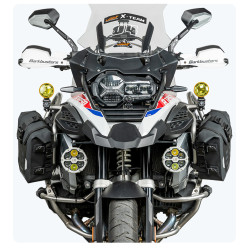 LOBOO WANDERER Wodoodporne (IPX6) torby boczne 6L (para) montowane na gmole, czarne