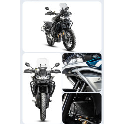 LOBOO Gmole boczne oraz osłony chłodnicy do CFMOTO 700MT ADV (2025-) czarne