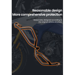 LOBOO Gmole do SUZUKI 800DE (2024-) Czarne