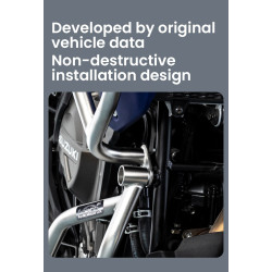 LOBOO Gmole do SUZUKI 800DE (2024-) Czarne