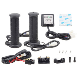 BRONCO MANETKI PODGRZEWANE MOTOCYKLOWE (ŚR. 22/25MM, DŁ. 134MM) Z 4 STOPNIOWĄ REGULACJĄ (12A/35W)