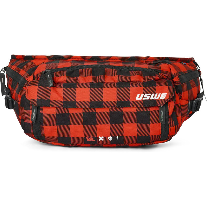 USWE NERKA (ROWER I MOTO) ZULO 6L Z SYSTEMEM HYDRATACYJNYM (1,5L) KOLOR CZARNY/SZARY