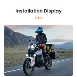 LOBOO Torba motocyklowa PVC bojowo zielona 40L (z kieszenią separacyjną na mokre rzeczy)