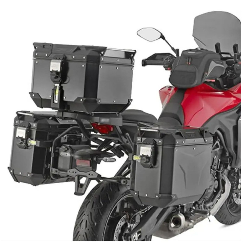 KAPPA 2026/03 STELAŻ KUFRÓW BOCZNYCH MONOKEY CAM SIDE YAMAHA TRACER 7 '25-, - POD KUFRY KFR K'FORCE ORAZ KVG K'VOYAGER ALU