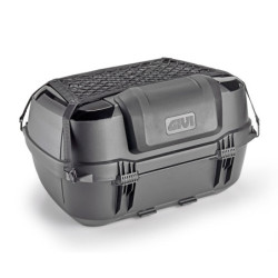 GIVI KUFER CENTRALNY B45+ MONOLOCK (45LT) Z SIATKĄ, WYŚCIÓŁKĄ I OPARCIEM (ZAWIERA PLASTIKOWĄ PŁYTĘ)