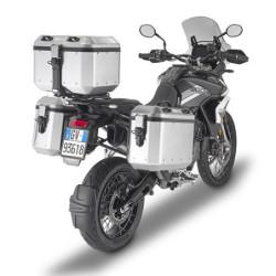 Kufry Givi DLMK36B TREKKER DOLOMITI Black Line (aluminiowe-czarne, 2x 36 litrów)