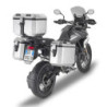 Kufry Givi DLMK36B TREKKER DOLOMITI Black Line (aluminiowe-czarne, 2x 36 litrów)