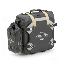GIVI SAKWA WODOSZCZELNA OFF-ROAD / ENDURO (1X30LT) WPINANA W STELAŻ PL, ZAPINANE NA KLUCZ (MOCOWANIE TYPU MONOKEY) MODEL CANYON