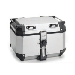 KAPPA 2025/05 KUFER CENTRALNY 48L MONOKEY KVG480A K'VOYAGER ALUMINIOWY KOLOR SREBRNY