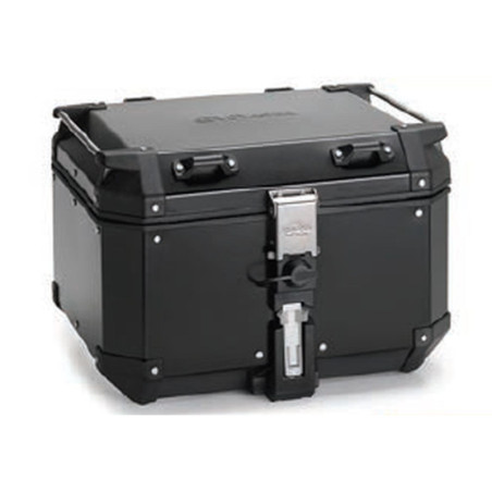 KAPPA 2025/05 KUFER CENTRALNY 48L MONOKEY KVG480B K'VOYAGER ALUMINIOWY KOLOR CZARNY ANODOWANY BLACK LINE
