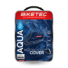 BIKETEC POKROWIEC WODOODPORNY AQUATEC NA MOTOCYKL KOLOR CZARNY/SZARY ROZMIAR L (SPORT)