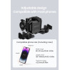 LOBOO Uchwyt na telefon PH06 (z modułem ładowania, sport), magnetyczny system antywstrząsowy