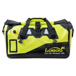 LOBOO Torba motocyklowa PVC fluo 90L (z kieszenią separacyjną na mokre rzeczy)