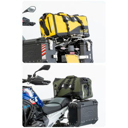 LOBOO Torba motocyklowa PVC fluo 90L (z kieszenią separacyjną na mokre rzeczy)