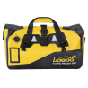LOBOO Torba motocyklowa PVC żółta 90L (z kieszenią separacyjną na mokre rzeczy)
