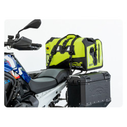 LOBOO Torba motocyklowa PVC żółta 90L (z kieszenią separacyjną na mokre rzeczy)
