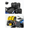 LOBOO Torba motocyklowa PVC żółta 90L (z kieszenią separacyjną na mokre rzeczy)