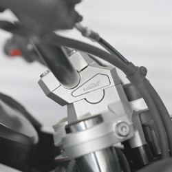 LOBOO Podwyższenie kierownicy do BMW F750GS, podwyższenie 23mm, przybliżenie 20mm