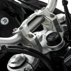 LOBOO Podwyższenie kierownicy do BMW F750GS, podwyższenie 23mm, przybliżenie 20mm