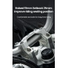 LOBOO Podwyższenie kierownicy do BMW F750GS, podwyższenie 23mm, przybliżenie 20mm