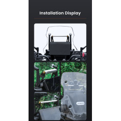 LOBOO Zestaw montażowy GPS do motocykli CFMOTO 800MT (2023-) belka 12mm