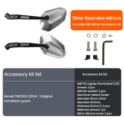 LOBOO Zestaw montażowy lusterek Benelli TRK552X (2024-)