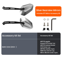 LOBOO Zestaw montażowy lusterek BMW CE04 (2023-)