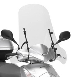 Szyba turystyczna Givi 102A do Honda Dylan 125-150 / MBK Flame X 125 / Yamaha Cignux X, wymaga A