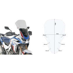Szyba turystyczna Givi D1178ST do Honda CRF1100L Africa Twin Adventure Sport [20]