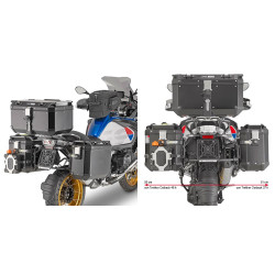 Kufry boczne Kappa KFR BMW R1200GS LC R1250GS - czarne