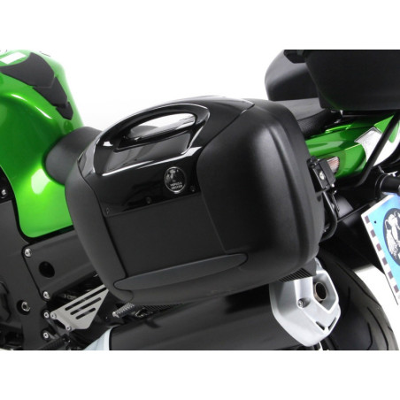 Kufry boczne Hepco & Becker Journey black (czarno-czarne, 2x 42 litry)